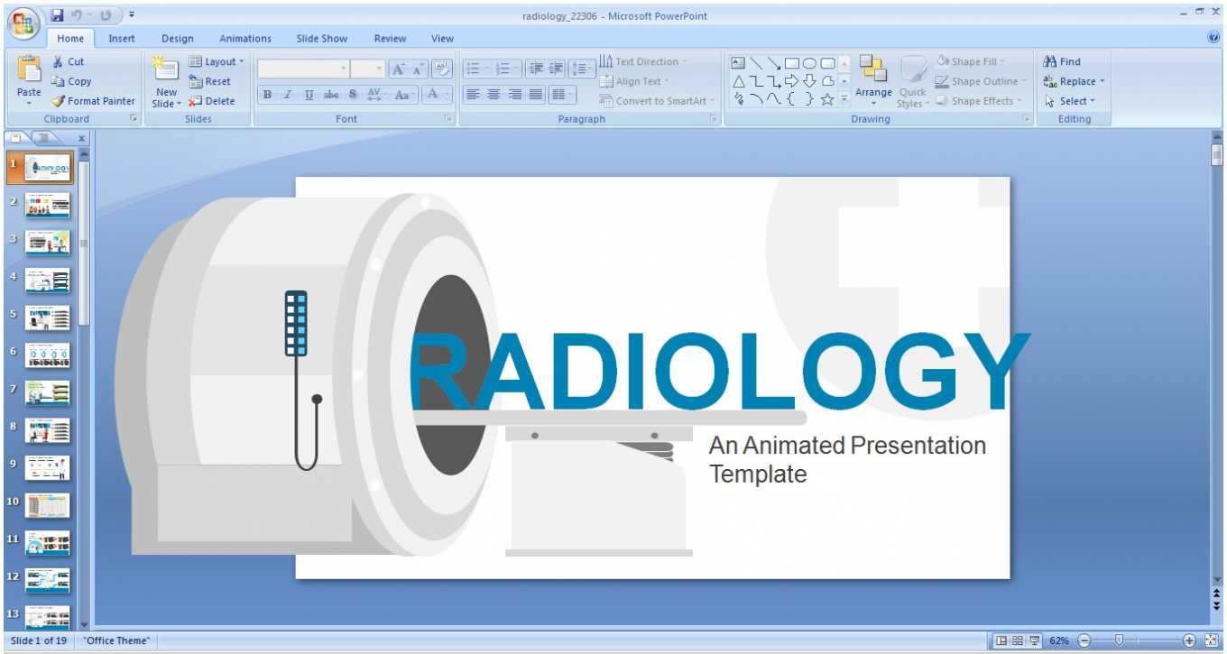 Radiology Powerpoint Template Creative Inspirational Template Examples