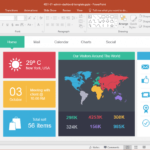 10 Best Dashboard Templates For Powerpoint Presentations Pertaining To Powerpoint Dashboard Template Free