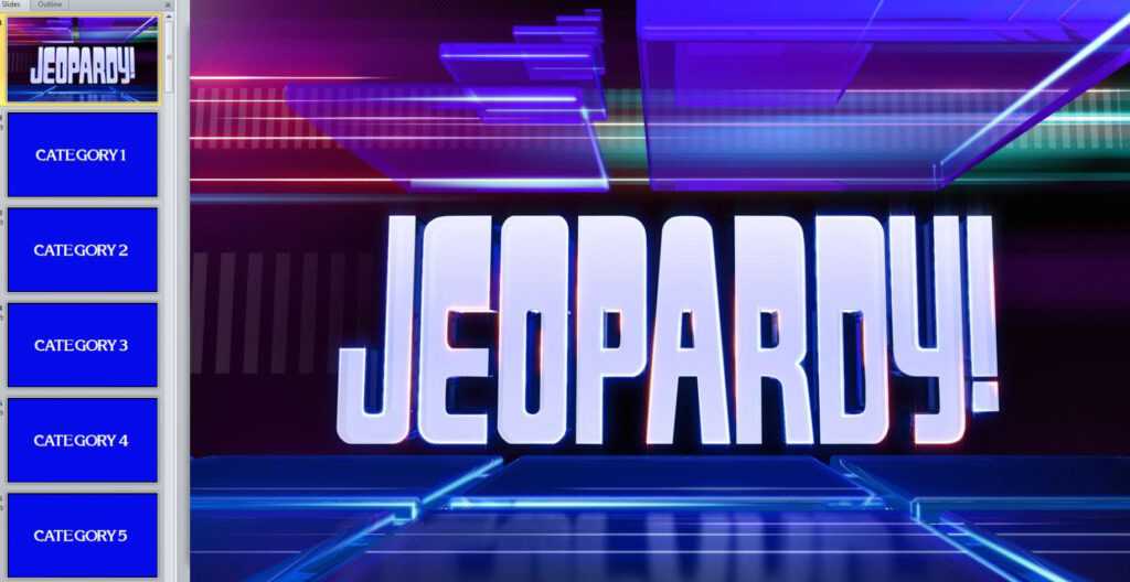 12 Best Free Jeopardy Templates For The Classroom with regard to Jeopardy Powerpoint Template With Score