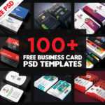150+ Free Business Card Psd Templates With Visiting Card Templates Psd Free Download