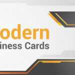 16+ Modern Business Card Templates – Psd, Ai, Word, | Free With Word Template For Business Cards Free