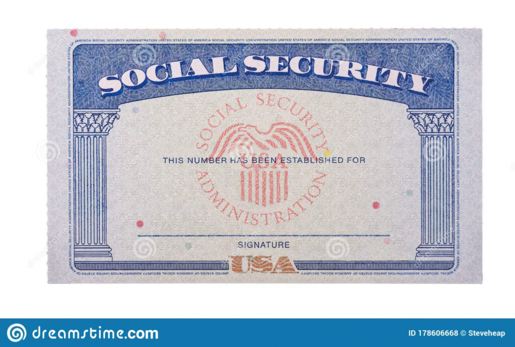 163 Blank Social Security Card Photos - Free &amp; Royalty-Free pertaining to Social Security Card Template Free