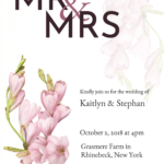19 Diy Bridal Shower And Wedding Invitation Templates – Venngage In Pop Up Wedding Card Template Free