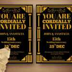 19+ Wedding Anniversary Cards – Ai, Word, Psd | Design Pertaining To Word Anniversary Card Template