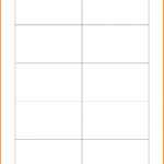 20 Free Printable Blank Business Card Template On Word Maker for Plain Business Card Template Word