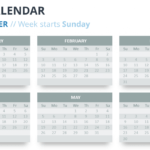 2019 Calendar Powerpoint Templates Inside Microsoft Powerpoint Calendar Template