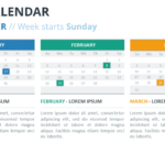 2019 Calendar Powerpoint Templates Within Powerpoint Calendar Template 2015
