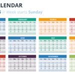 2019 Calendar Powerpoint Templates Within Powerpoint Calendar Template 2015