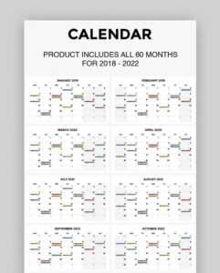 25 Best Powerpoint Calendar Template Ppt Designs (For 2020 within Microsoft Powerpoint Calendar Template