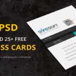 25 Creative Free Psd Business Card Templates 2020 With Unique Business Card Templates Free