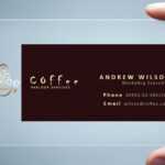 26+ Transparent Business Card Templates - Illustrator, Ms pertaining to Transparent Business Cards Template