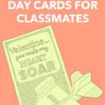 29 Free Printable Kids Valentine'S Day Cards For Classmates In Valentine Card Template For Kids