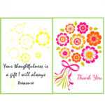 30+ Free Printable Thank You Card Templates (Wedding Pertaining To Thank You Note Cards Template