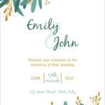 30 Free Wedding Invitation Template Cards – Printable And Within Sample Wedding Invitation Cards Templates