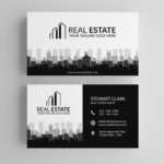 30+ Modern Real Estate Business Cards Psd | Decolore With Real Estate Business Cards Templates Free