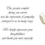 36 Free Sympathy Thank You Cards Templates Psd File By Throughout Sympathy Thank You Card Template