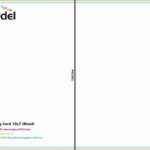 37 Printable Word Card Template Quarter Fold Formating By Intended For Quarter Fold Card Template