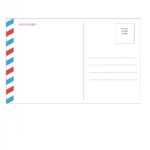 40+ Great Postcard Templates & Designs [Word + Pdf] ᐅ Regarding Post Cards Template