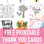 48 Free Printable Thank You Cards – Stylish High Quality Designs For Thank You Note Cards Template