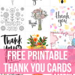 48 Free Printable Thank You Cards – Stylish High Quality Designs With Thank You Card Template Word