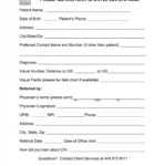 50 Referral Form Templates [Medical & General] ᐅ Templatelab Regarding Referral Card Template Free