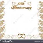 50Th Anniversary Invitation Templates ~ Addictionary Intended For Word Anniversary Card Template