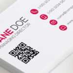 55 Free Business Card Templates With Qr Code In Word By Within Qr Code Business Card Template