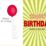 61 Visiting Birthday Card Template Quarter Fold For Ms Word Within Quarter Fold Birthday Card Template