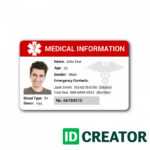 64 Creative Hospital Id Card Template Free Download Maker With Regard To Pvc Card Template