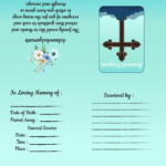 7 Best Printable Memorial Card Templates – Printablee For Remembrance Cards Template Free
