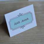 7 Free Wedding Place Card Templates Intended For Reserved Cards For Tables Templates