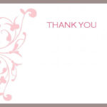 84 Free Printable Thank You Note Card Template Free Download within Thank You Note Card Template