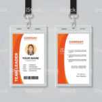85 Standard Orange Id Card Template In Word For Orange Id With Photographer Id Card Template