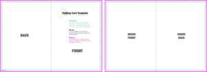 88 Create Blank Quarter Fold Card Template For Word Layouts throughout Quarter Fold Card Template