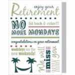 92 Creative Free Printable Retirement Card Template For Ms Intended For Retirement Card Template