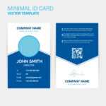 Abstract Creative Id Card Design Template – Download Free In Sample Of Id Card Template