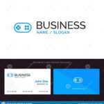 Aid, Band, Bandage, Plus Blue Business Logo And Business With Regard To Plastering Business Cards Templates