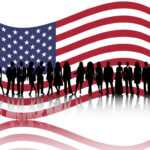 American Business People Powerpoint Templates – Business For American Flag Powerpoint Template