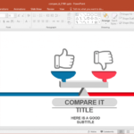 Animated Compare It Powerpoint Template With Regard To What Is A Template In Powerpoint