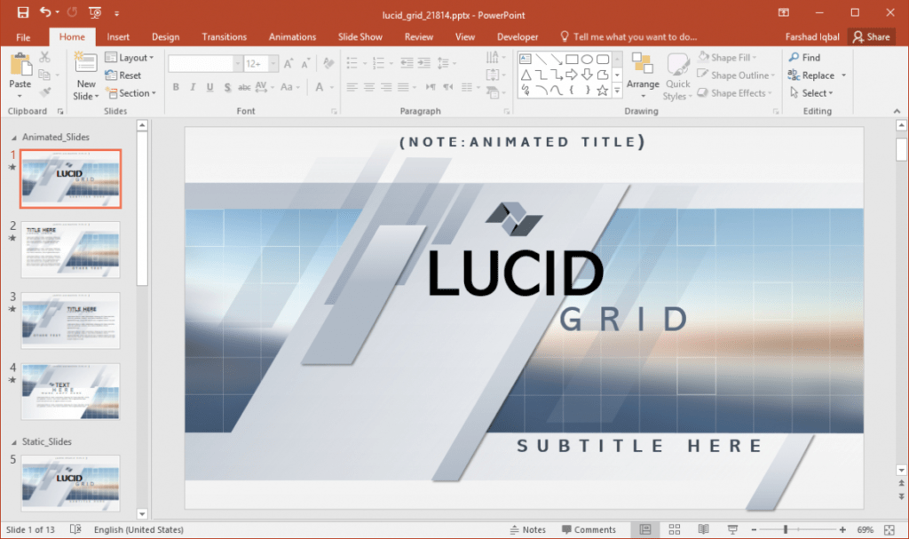 animated-lucid-grid-powerpoint-template-throughout-replace-powerpoint-template-creative