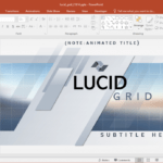Animated Lucid Grid Powerpoint Template Throughout Replace Powerpoint Template