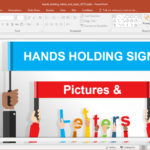 Animated Signboards Powerpoint Template intended for Powerpoint Replace Template