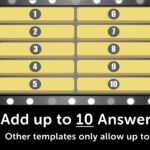 Answer Battle Powerpoint Template With Automatic Scoreboards In Family Feud Powerpoint Template With Sound