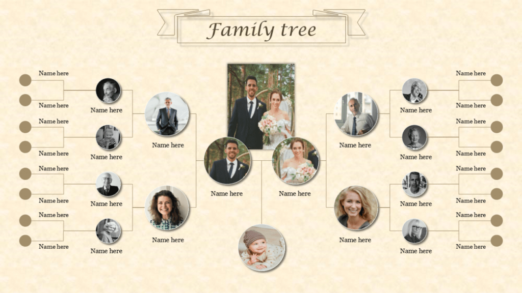 Attractive Family Tree Template Powerpoint regarding Powerpoint ...