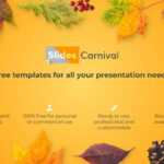 Autumn Leaves. Free Powerpoint Template & Google Slides Theme Inside Free Fall Powerpoint Templates