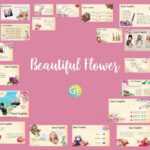 Beautiful Flower Free Powerpoint Template Within Pretty Powerpoint Templates
