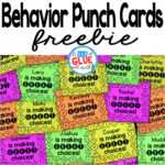 Behavior Punch Cards For Classroom Management Pertaining To Reward Punch Card Template
