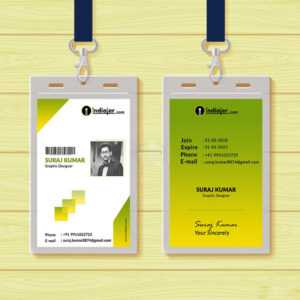 Best Id Card Design Free Template Psd Download – Indiater with regard ...