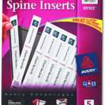 Binder Spine Label Template ~ Addictionary With 3 Inch Binder Spine Template Word