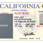 Blank California Id Card – Clip Art Library With Texas Id Card Template